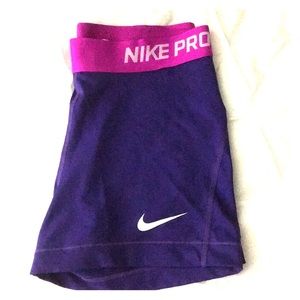 Athletic Dri-Fit Nike Pro shorts